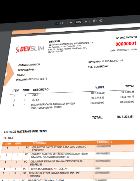 Geração PDF/DOCX