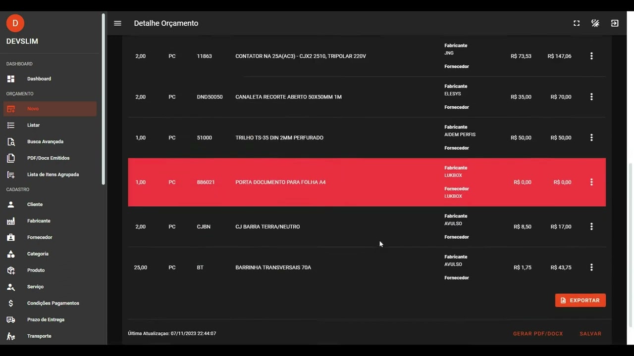 [Vídeo] – Criando orçamento básico